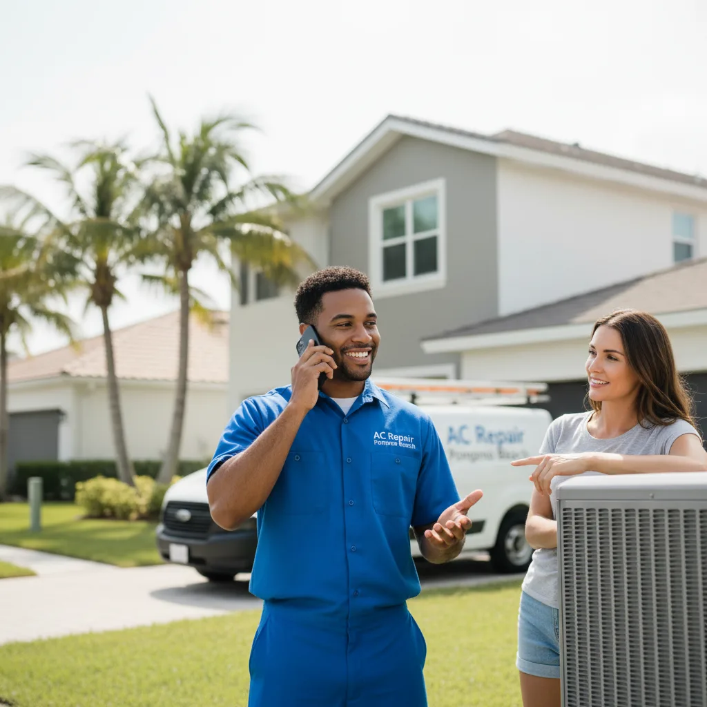 AC Repair Pompano Beach customer support in Palmyra